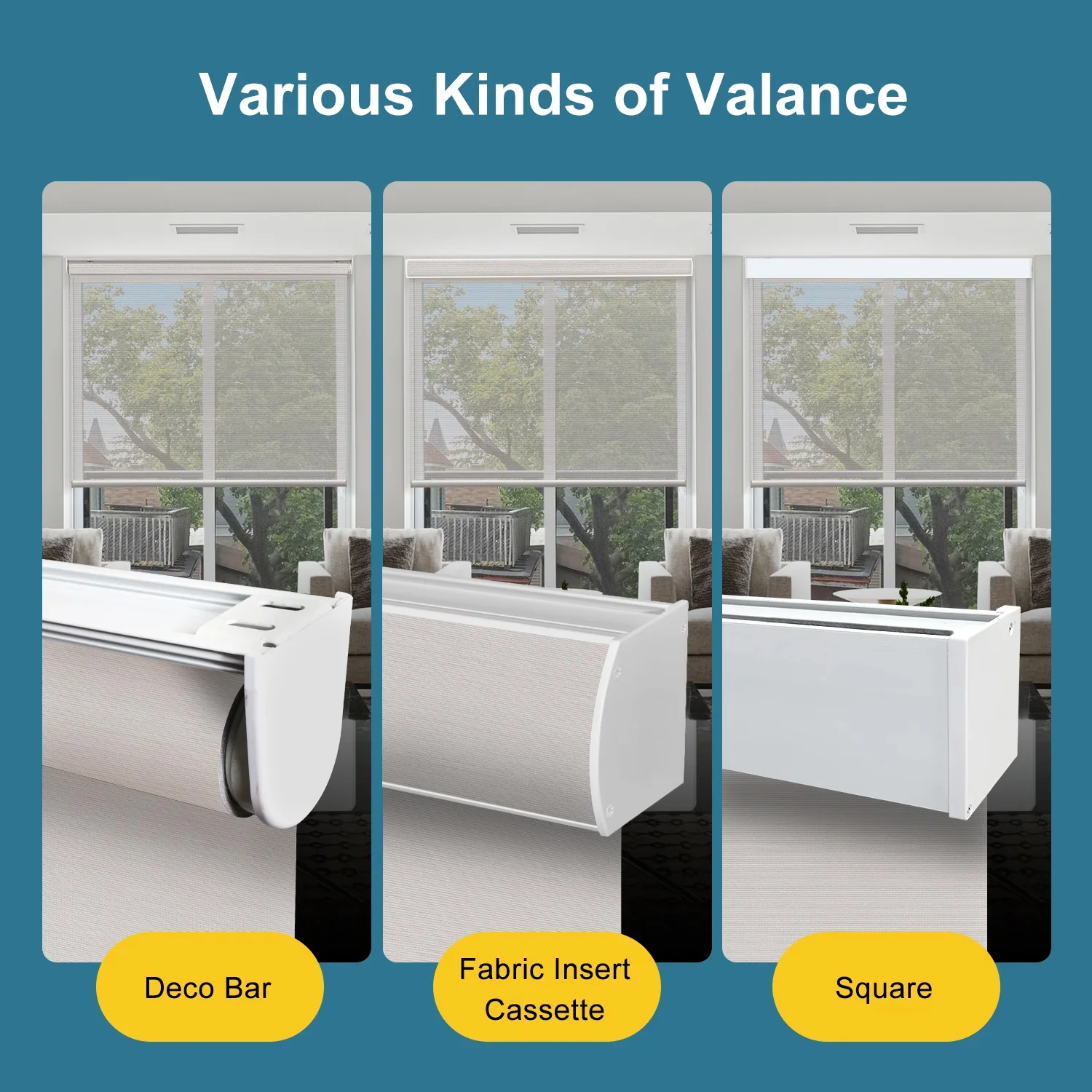 SmartWings Motorized Light Filtering Roller Shades 50% Blackout PVC Free Sunscreen - Image 4