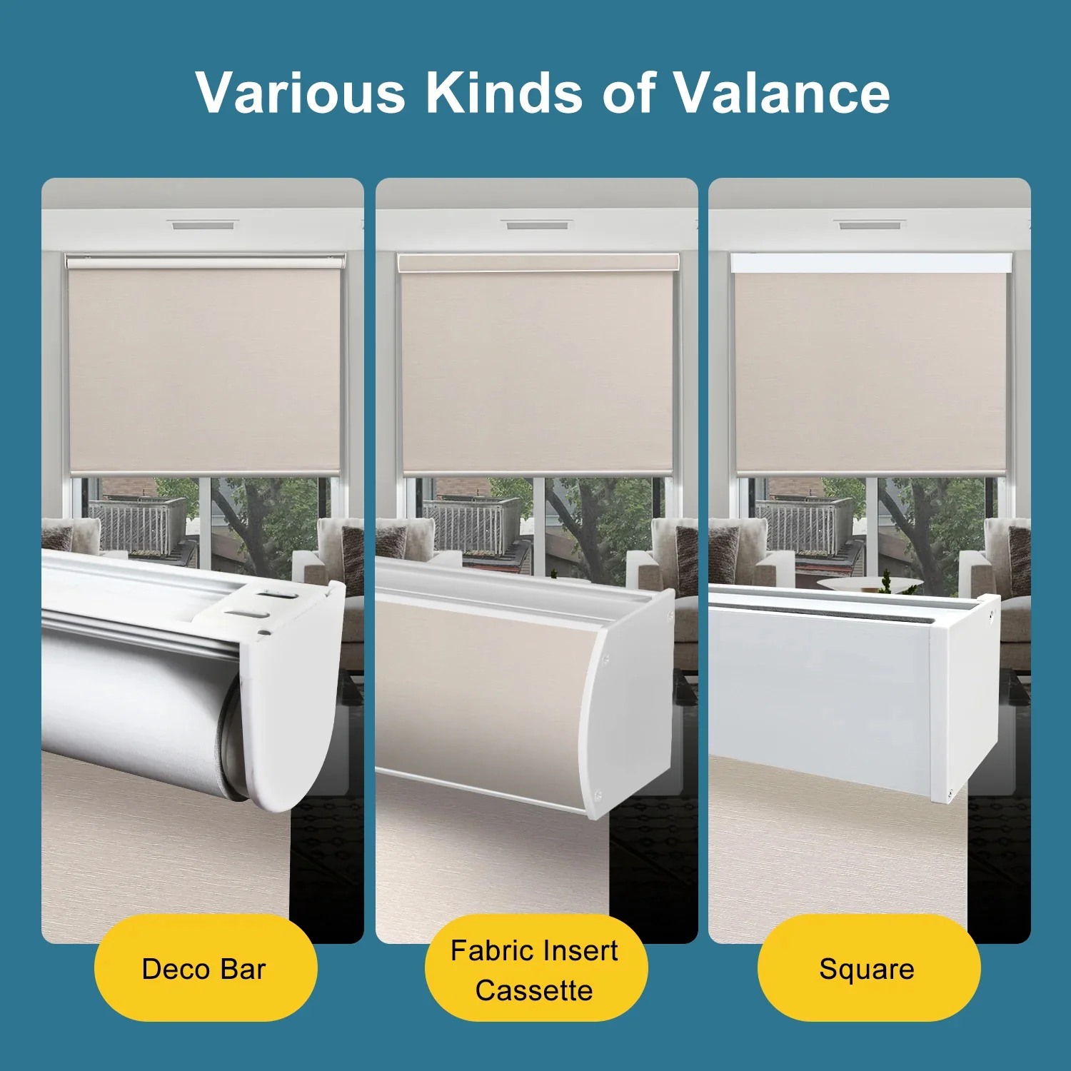 SmartWings Motorized Roller Shades 100% Blackout Essential - Image 6