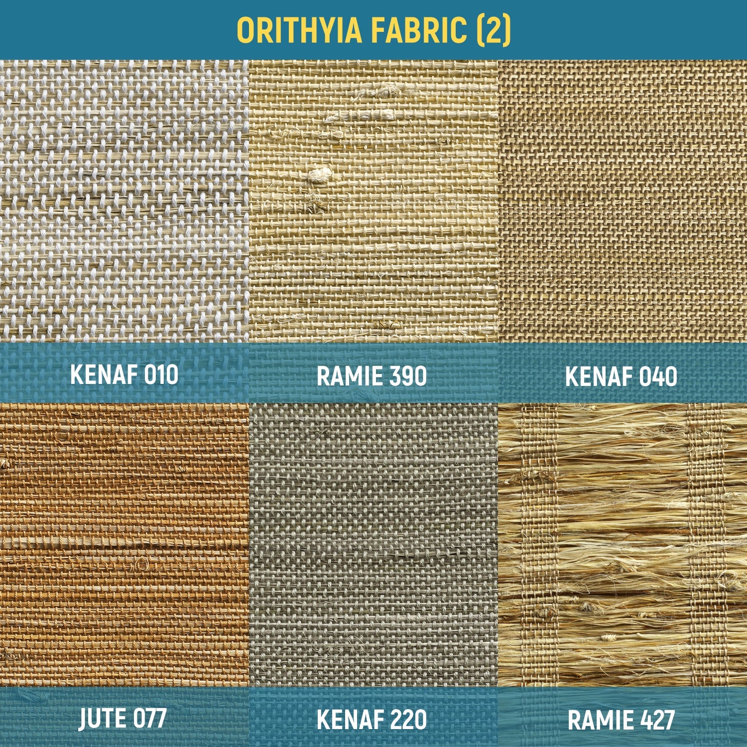 Woven Wood Two Fabric Samples - Image 4